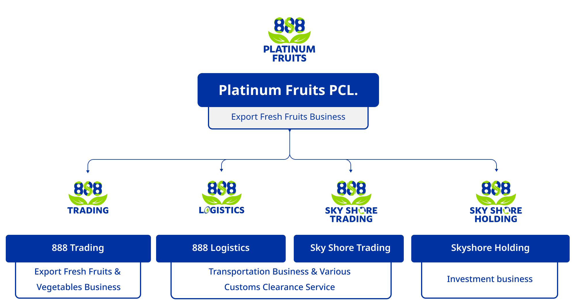โครงสร้างกลุ่มธุรกิจ